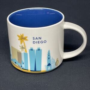 2017 Starbucks You Are Here San Diego California Coffee Mug 14 oz - EXCELLENT